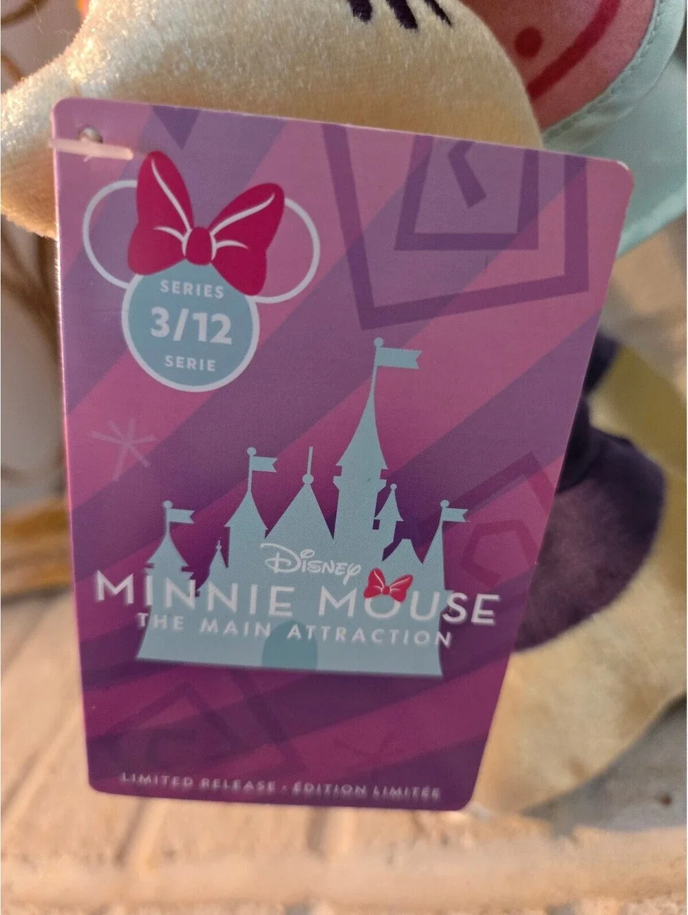 Disney Minnie Mouse Plush Doll 2020 Mad Tea Party